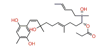 Chabrolohydroxybenzoquinone G